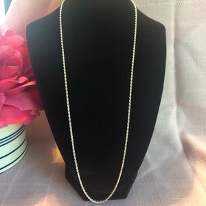 Giani Bernini Sterling Silver 24” Necklace MADE IN ITALY. BNWT. from Macy’s